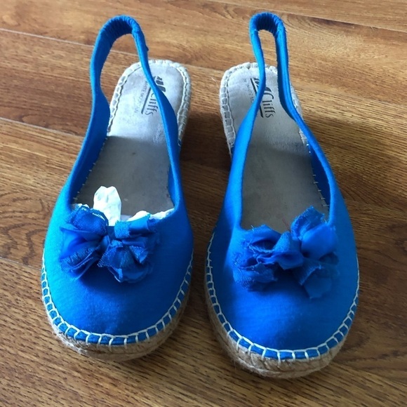 Cliffs by white Mountain Camelot Cobat espadrille sling back shoes in size 8 - Picture 1 of 7